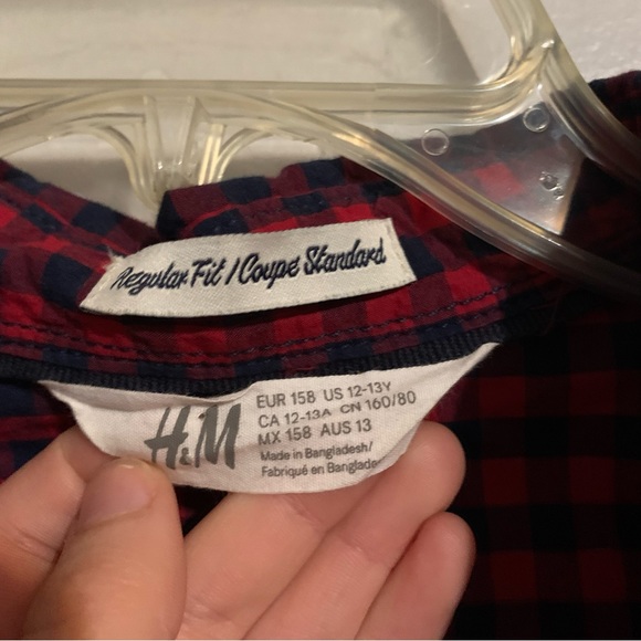 H&M Lightweight Flannel (never worn) - Picture 3 of 3